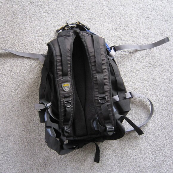 Asolo Black & Blue Hiking Backpack 19" x 15" - Picture 6 of 14